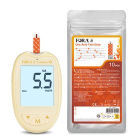 FORA 6 Connect Harnsäure-Messgerät - mg/dl - The Tester