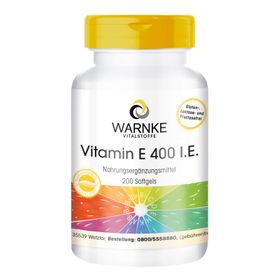 Warnke Vitalstoffe | Vitamin E 400 I.E.