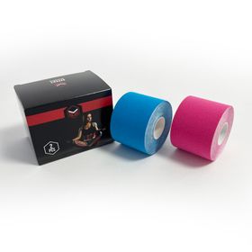 Effekt Manufaktur Kinesiologie Tape – 500 x 5 cm – in blau und pink - Kinesiotape