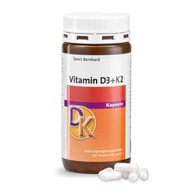 Sanct Bernhard Vitamin-D3+K2-Kapseln