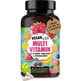 NatureCraft Vegan Kids Multivitamins