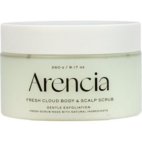 ARENCIA Fresh Cloud Körper- und Kopfhautpeeling Geranie & Nachtkerze