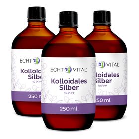 Echt Vital Kolloidales Silber - 10 ppm
