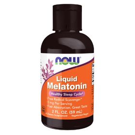 Now Foods Melatonin flüssig  59 ml