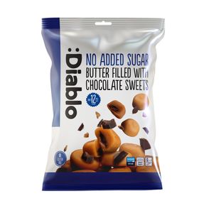 :Diablo No Added Sugar Butter Sweets filled with Chocolate