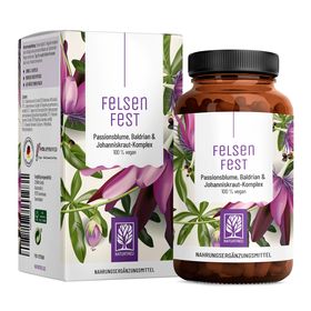 Johanniskraut Baldrian Passionsblume Komplex - St Johns Wort - Felsenfest - NATURTREU®