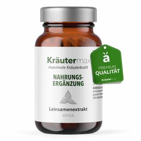 Kräutermax Leinsamenextrakt 100 mg Kapseln