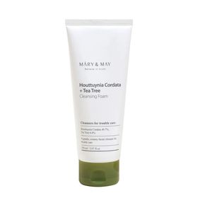 MARY & MAY  Houttuynia Cordata + Tea Tree Cleansing Foam