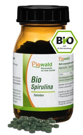 Piowald BIO Spirulina Tabletten