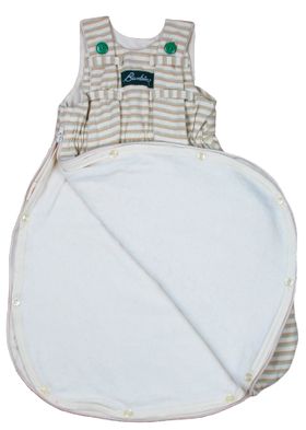 Lotties Bambini Schlafsack Interlock Ringel aus Baumwolle