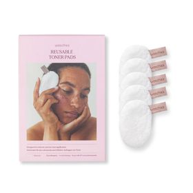 waschies alternative zu Einweg- Wattepad, wiederverwendbares Toner-Pads Set inkl. Waschsäckchen