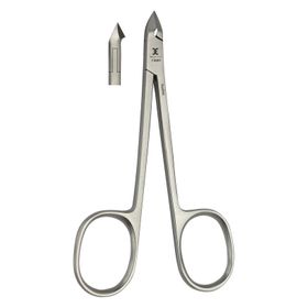 Excellent Solingen Nagelhautzange, Schneide 9 mm mit Scherengriff