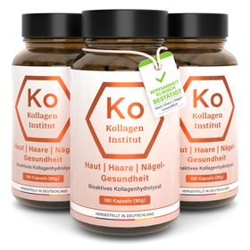 Kollagen Institut: Beauty Kollagen Kapseln für Haut, Haare, Nägel