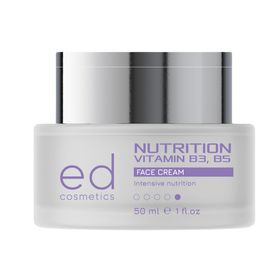 ED COSMETICS Nutrition B3 B5 Creme – Pﬁgmentflecken-Behandlung & Hautregeneration kenbehandlung
