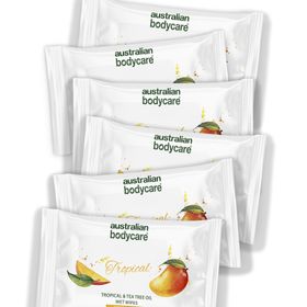 Australian Bodycare Feuchttücher mit Mangoduft & Teebaumöl