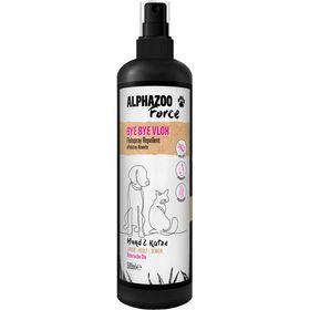 ALPHAZOO ByeByeVloh Flohmittel für Hunde & Katzen I Starkes Anti Flohspray