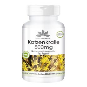 Warnke Vitalstoffe | Katzenkralle Kapseln 500mg