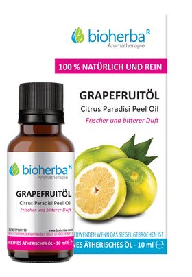 Bioherba Grapefruitöl Reines ätherisches Öl