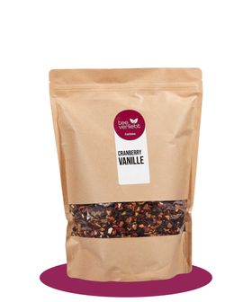 teeverliebt - Cranberry Vanille loser Früchtetee Großpackung