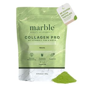 marble© Collagen Pro – Matcha mit Vitamin C, Zink & Biotin