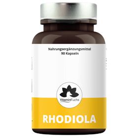 Rhodiola Rosea Kapseln mit Rosenwurz Extrakt hochdosiert - VitaminFuchs