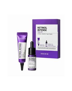 SOMEBYMI Retinol Intense Trial Kit - Probekit Serum und Augencreme mit Retinal und Bakuchiol