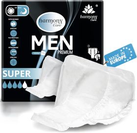 Harmony Care® Inkontinenzeinlagen für Männer - diskrete Einlagen bei Blasenschwäche