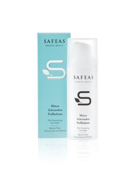 SAFEAS Organic Minze Schrunden Fußbalsam