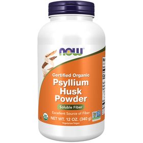 Now Foods Bio-Psylliumschalen-Pulver 12 oz (340 g)