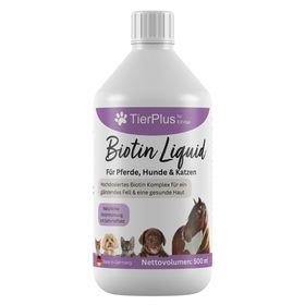 EXVital® TierPlus Biotin Liquid für Pferde, Hunde & Katzen