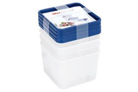WESTMARK Gefrierdose Trio 4er Pack