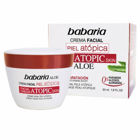 Babaria Aloe Vera Facial Cream Atopic Skin 0%