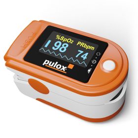 pulox - PO-200 Solo - Finger-Pulsoximeter - Orange