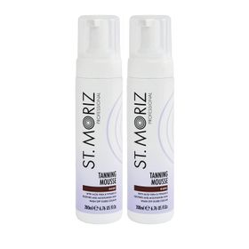 St Moriz Sofort Selbstbräuner Mousse in dunklen Ton Alle Hauttypen