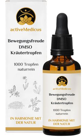 BewegungsFreude DMSO Kräutertropfen