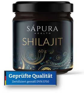 Shilajit Resin Mumijo ⭐60g⭐ Shilajit Harz + Dosierlöffel + Laborbericht + Qualitätszertifikat