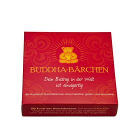 Mindsweets - Buddha-Bärchen Einzelpackung, rot