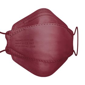 Butterfly Form I FFP2 Einweg I Weinrot