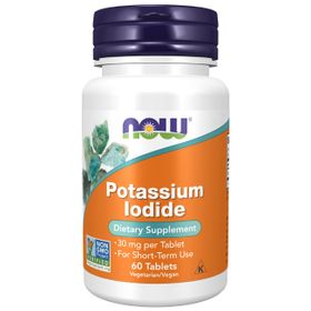 Now Foods Kaliumjodid 30 mg 60 Tabletten
