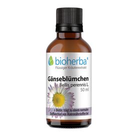 Bioherba Gänseblümchen  Bellis perennis L.  Tropfen  Tinktur Extrakt