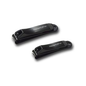 MANePed  Nagelknipser Set aus Edelstahl - Black Edition