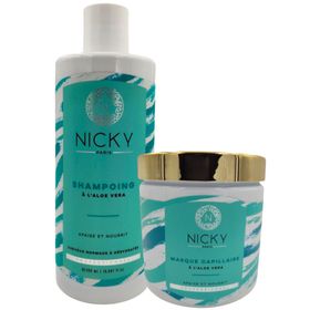 Nicky Paris - Shampoo und Maske Set mit Aloe Vera