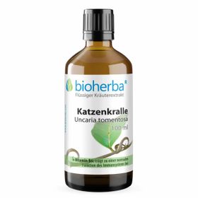 Bioherba Katzenkralle Uncaria tomentosa Tropfen Tinktur
