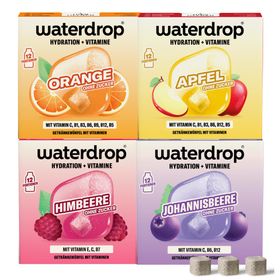 waterdrop® Microdrink Bestseller Fruchtmix Quartett Apfel Beeren