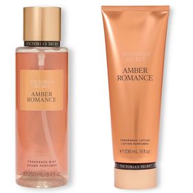 Victoria's Secret - Set aus Körperspray und Körpermilch – Amber Romance
