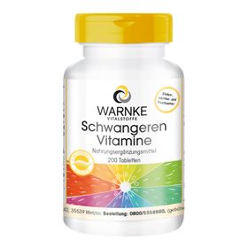 Warnke Vitalstoffe | Schwangeren Vitamine