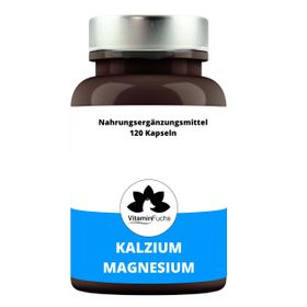 Kalzium Magnesium Kapseln, vegan und hochdosiert