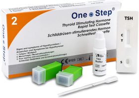 One+Step TSH Schnelltest - Komplettes Set zur Früherkennung einer Schilddrüsenunterfunktion