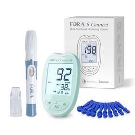 FORA 6 Connect 6-in-1 Starter-Kit - Special Edition - mg/dl