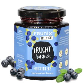 FRUNIX® Heidelbeer-Fruchtaufstrich - fructosearmer Genuss